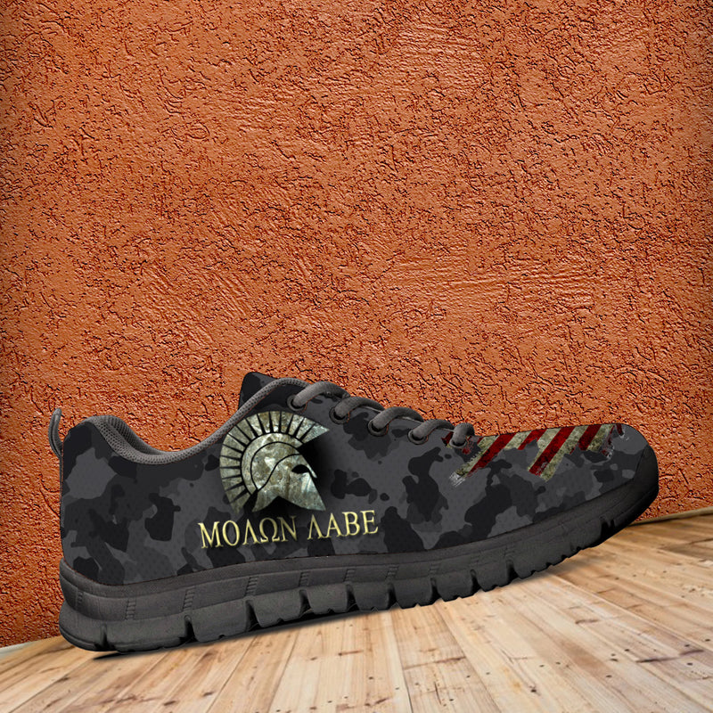 Molon Labe Tattered Running Shoes II