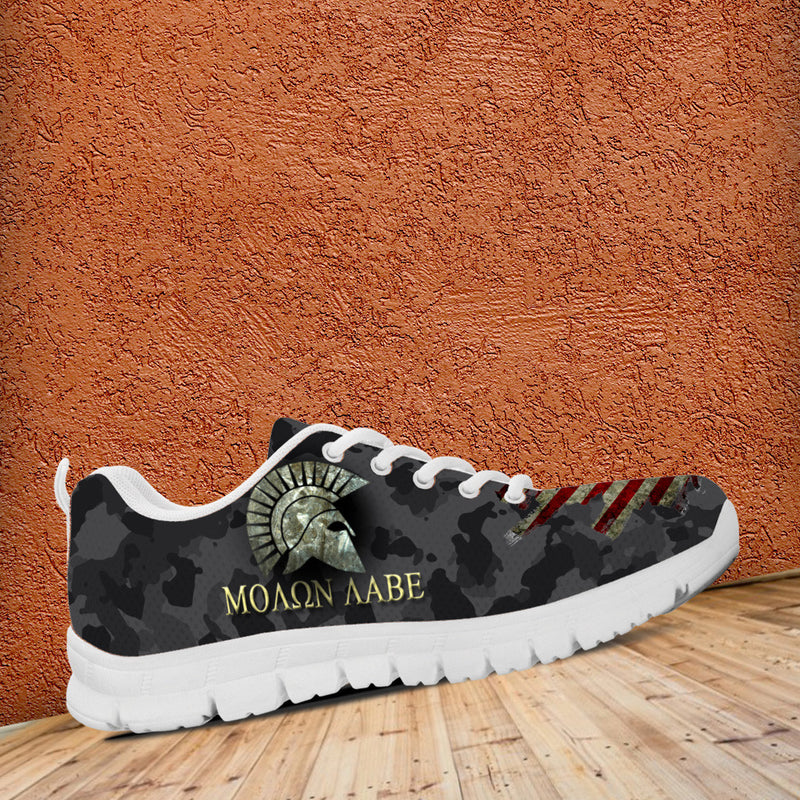 Molon Labe Tattered Running Shoes
