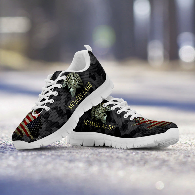 Molon Labe Tattered Running Shoes