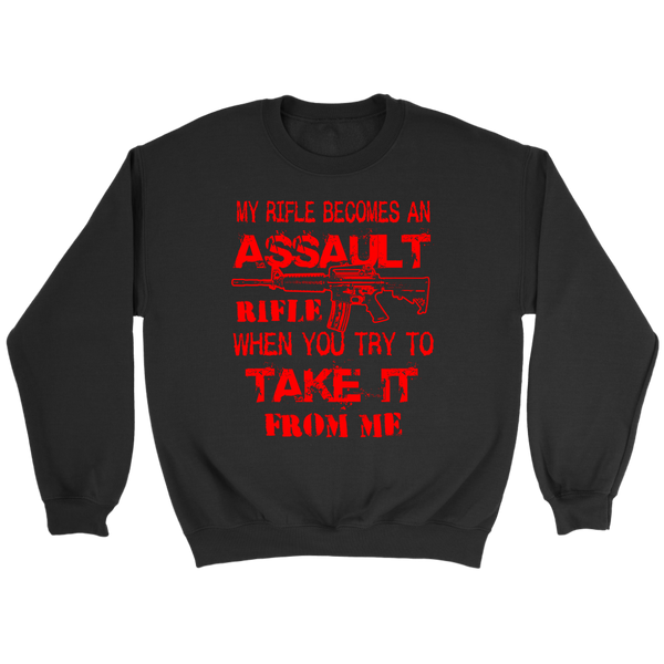Assault Rifle Crewneck Sweatshirt