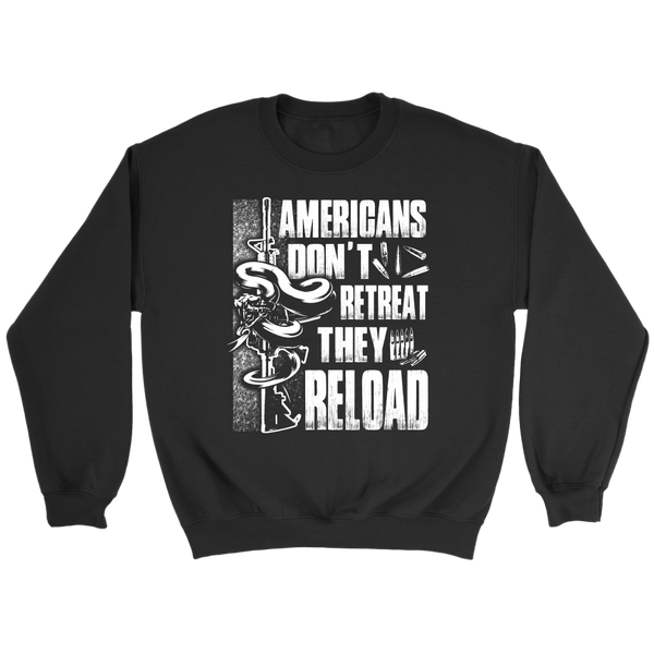 American People Don't Retreat Crewneck Sweatshirt