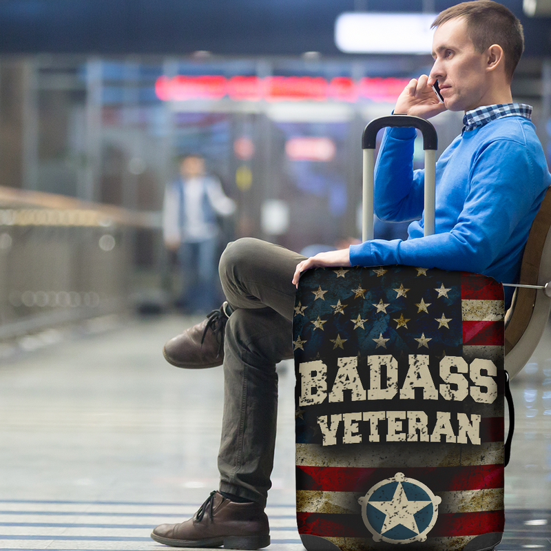 Badass Star Luggage Cover