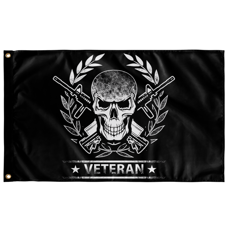 Veteran Skull Flag #4