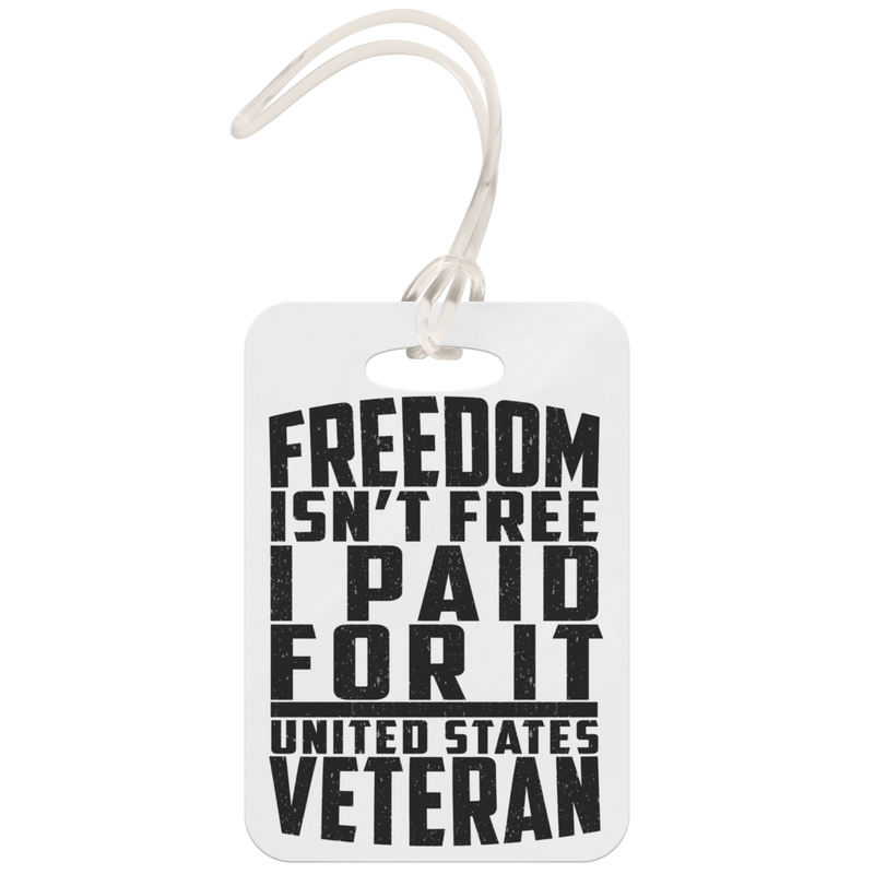 Veteran Luggage Tag #4