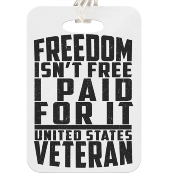 Veteran Luggage Tag #4