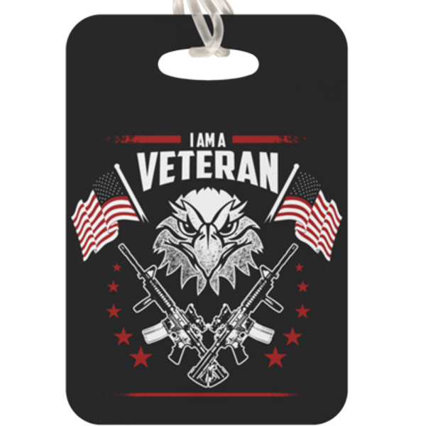 Veteran Luggage Tag #2