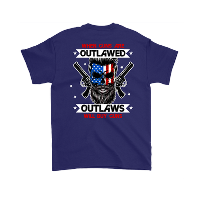 Outlaw Shirt v.2 (Back) - Purple