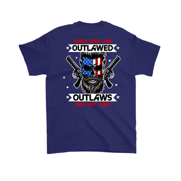 Outlaw Shirt v.2 (Back) - Purple