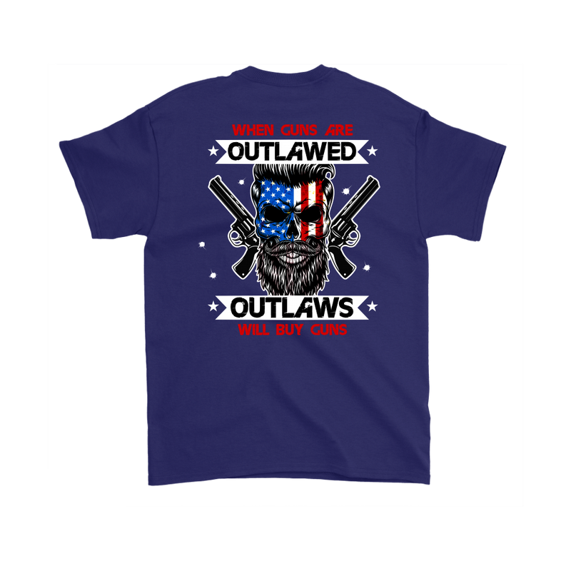 Outlaw Shirt v.2 (Back) - Purple