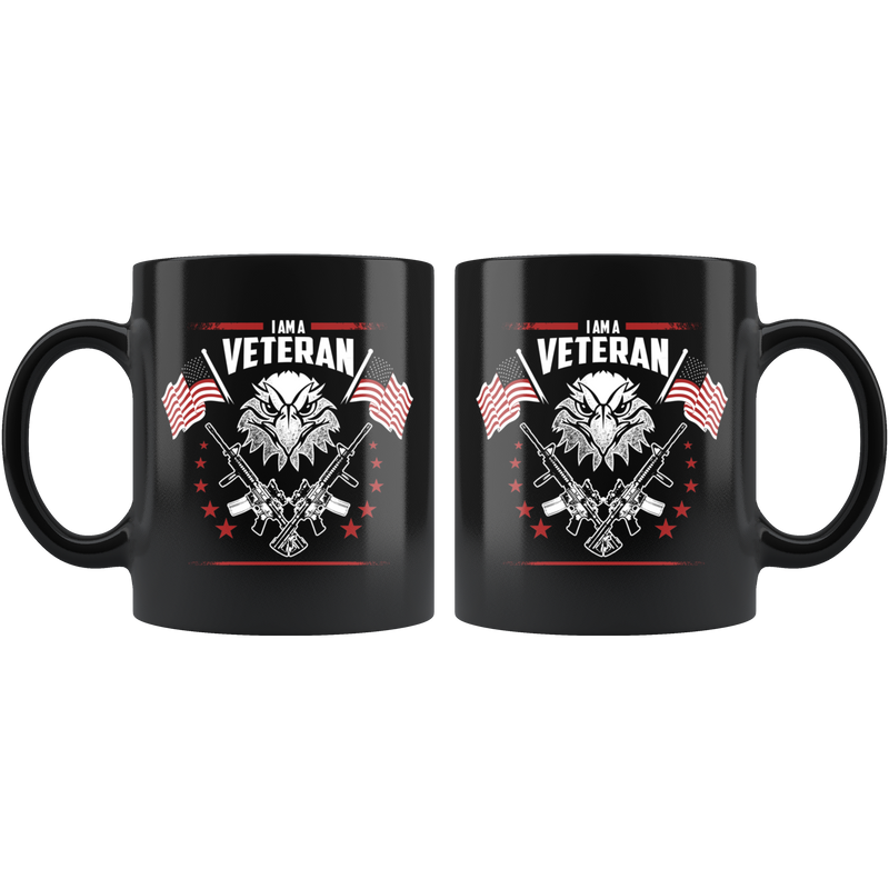 I AM A VETERAN MUG