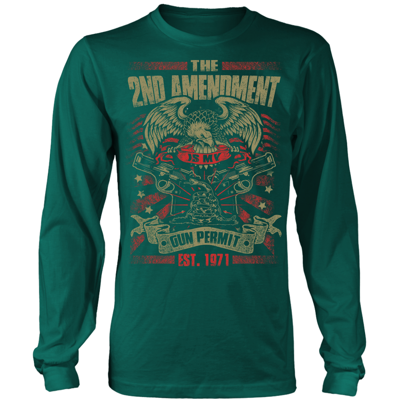 2nd Amendment Long Sleeve Shirt