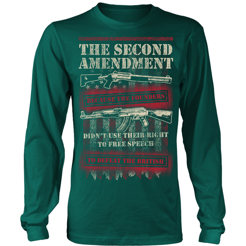 The Second Amendment Long Sleeve Shirt