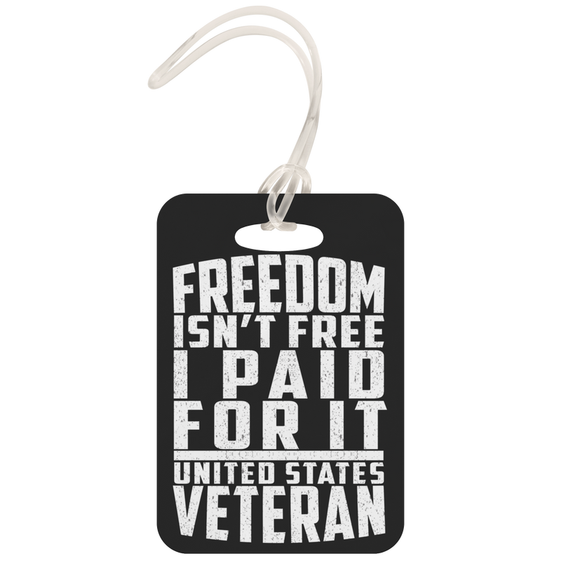 Veteran Luggage Tag